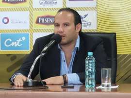 Egas es el presidente de la Federación Ecuatoriana para la FIFA y la CONMEBOL. EFE