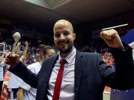 El entrenador Eric Surís. EFE/David Borrat/Archivo