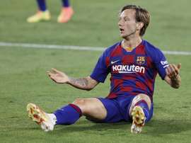 Rakitic poderia cogitar ir à MLS. EFE/Jose Manuel Vidal