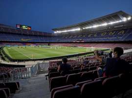 Barcelona busca patrocinador para dar nome ao Camp Nou. EFE/Alberto Estévez