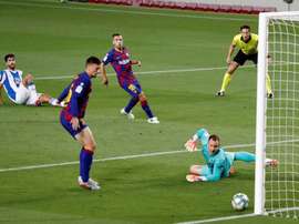 Barcelona ganha com um placar decepcionante. EFE/Alberto Estévez