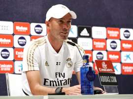 Zidane analizza la sfida contro il Granada in conferenza. EFE
