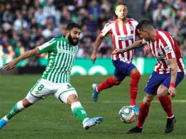 El Atlético, a por la Champions. EFE