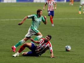 Joaquín iguala a Raúl: ya es el número dos de la historia de LaLiga. EFE/J.J. Guillén