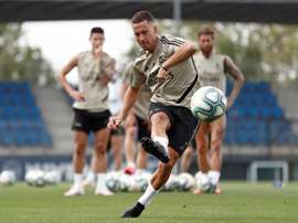Zidane ainda espera por um Hazard em forma. EFE