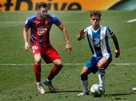 Óscar Melendo pidió perdón a la afición. EFE