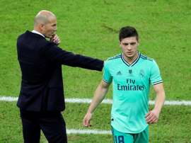 Jovic a repris l'entraînement avec le groupe. efe