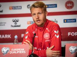 Kjaer se quedará en el Milan a título definitivo. EFE