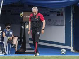 Gabriel Caballero elogió a Javier Aguirre. EFE/Rodrigo Jiménez/Archivo