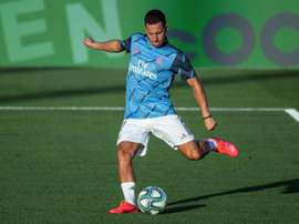 Hazard prefers to assist goals. EFE