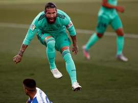 A maldição do Real Madri sem Ramos na Champions. EFE
