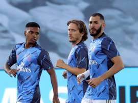 The Real Madrid players have tested negative. EFE