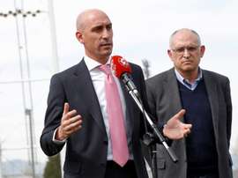 La RFEF sacó un comunicado en el que se defendía de los ataques. EFE/RFEF