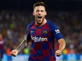 Carles Pérez aún no se explica por qué el Barça le invitó a salir. EFE