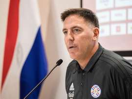 Los 'argentinos' de Paraguay siguen preparando las eliminatorias para Catar. EFE
