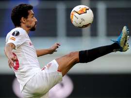 Jesús Navas destacó el partido del Sevilla. EFE