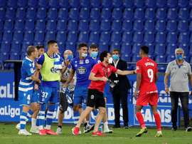 El juez pide el descenso del Fuenlabrada. EFE
