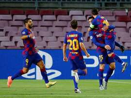 Las alineaciones probables del Barcelona-Bayern de Múnich. EFE