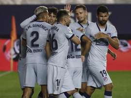 El Atlético confía en que la 'Pantera' dé el 100% ante el RB Leipzig. EFE