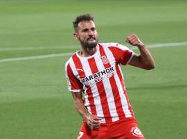 Stuani marcará el camino del Girona en el 'play off'. EFE/David Borrat