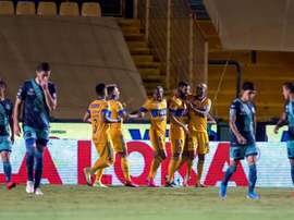 Tigres, León y Necaxa vencen en la jornada del martes. EFE/Miguel Sierra