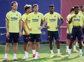 Un giocatore positivo nel Barcellona. EFE