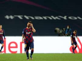 El Barcelona llevaba tiempo arrastrando mal juego en Europa. EFE