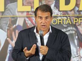 Joan Laporta se présente aux élections du FC Barcelone. EFE