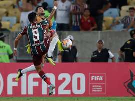 Un gol en el 93' saca del barco a Fluminense. EFE/Marcelo Sayao/Archivo