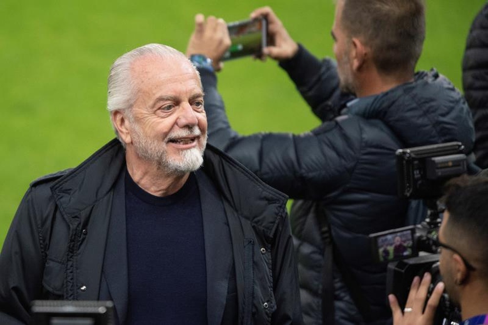 De Laurentiis propuso una nueva competición europea. EFE