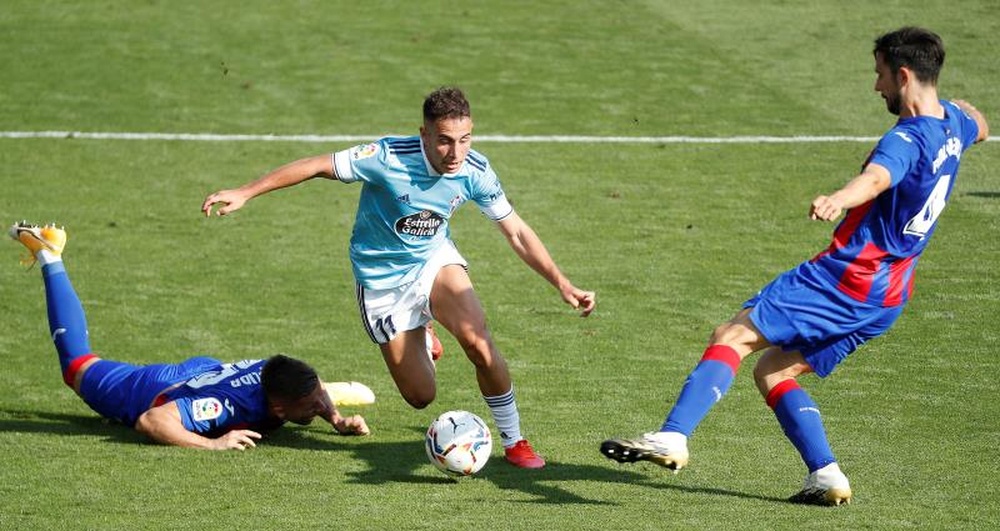 Emre Mor es uno de los candidatos a salir de Balaídos. EFE