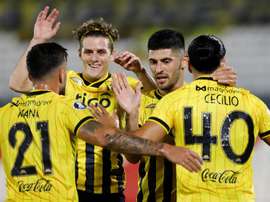Tigre se diluye con los minutos y Guaraní se aprovecha. EFE/Nathalia Aguilar