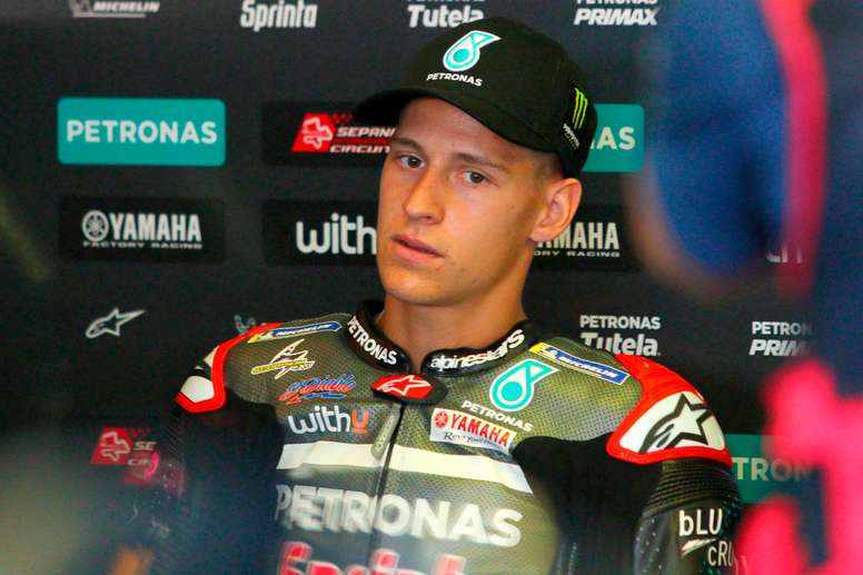 El piloto francés de MotoGP, Fabio Quartararo, (Petronas Yamaha SRT) EFE/EPA/PASQUALE BOVE/Archivo