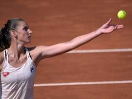 La checa Karolina Pliskova, número 4 del ránking WTA y vigente campeona, avanzó este viernes con paso firme a los cuartos de final del torneo de Roma tras imponerse por 6-3 y 6-4 a la rusa Anna Blinkova, número 65.EFE/EPA/Riccardo Antimiani