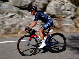 El español Jonathan Castroviejo (Ineos), en una etapa del actual Tour de Francia. EFE/EPA/Sebastien Nogier