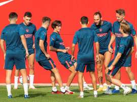 La lista del Sevilla, compuesta por 25 jugadores. EFE