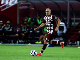 A Iniesta le encantaría volver al Barça. EFE