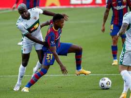 Barca are not looking to part ways with the young star. EFE