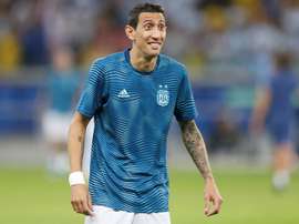Di María no entiende por qué no lo llaman de Argentina. EFE