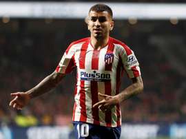 Correa nunca olvidará el último gol que hizo en el Calderón. EFE