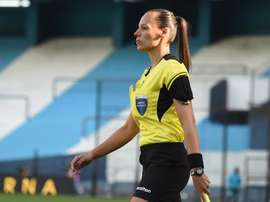 Se estrenaron en la Libertadores debido a las bajas por COVID-19. EFE