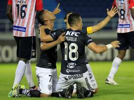 Otro lío en la Libertadores: un jugador de IdV dio positivo. EFE/Ricardo Maldonado Rozo