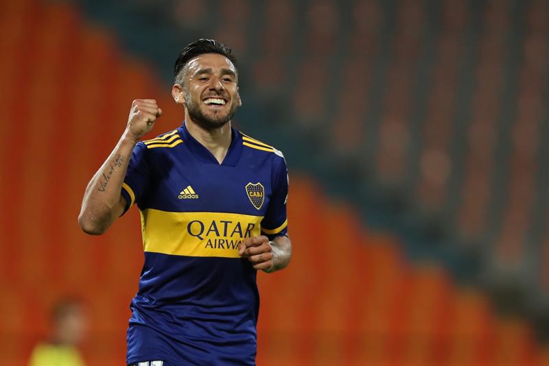 Salvio, listo para volver con Boca