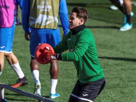 Bordalás reconoció que Chichizola ha pedido salir del Getafe. EFE