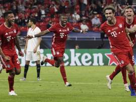 Javi Martínez y un adiós de leyenda. AFP