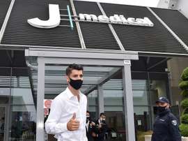 Álvaro Morata ya ha sido presentado como nuevo jugador de la Juve. EFE