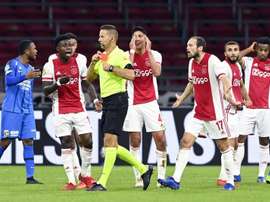 El Ajax venció. EFE
