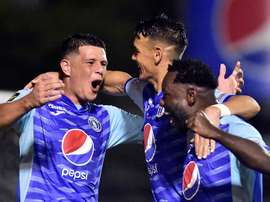 Motagua da espectáculo en la vuelta del Apertura. EFE