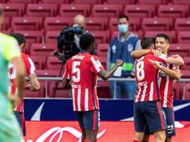 Luis Suárez a réussi ses débuts avec l'Atlético Madrid. EFE