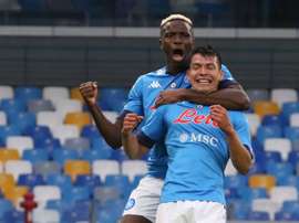 El Nápoles golea al Genoa. EFE
